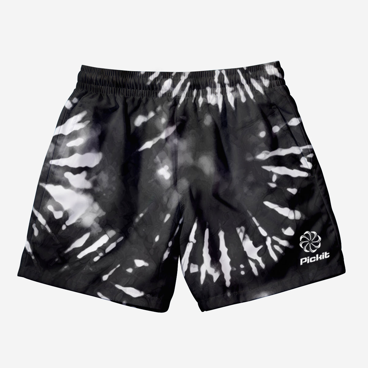 Court Energy Shorts   Black Spiral