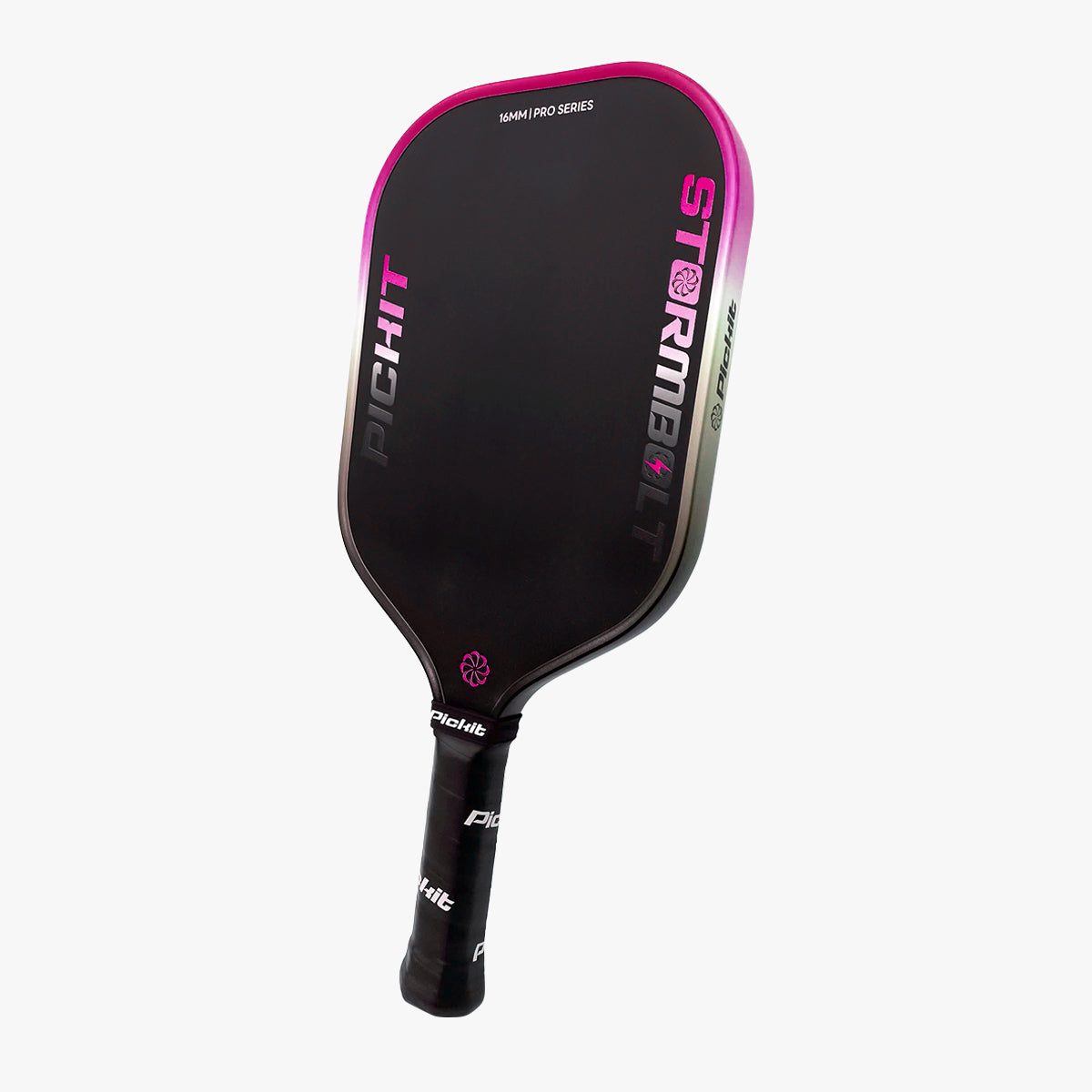 Vợt Pickleball Pickit Stormbolt 16mm - Màu hồng